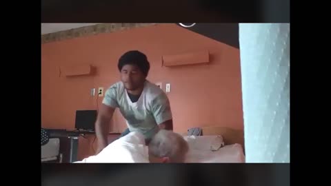 22 year old COVID-19 patient put in nursing home