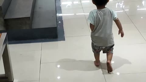 Funny Baby Runaway