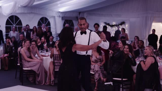 Wedding Guests Lose It Over Mother, Son Dance