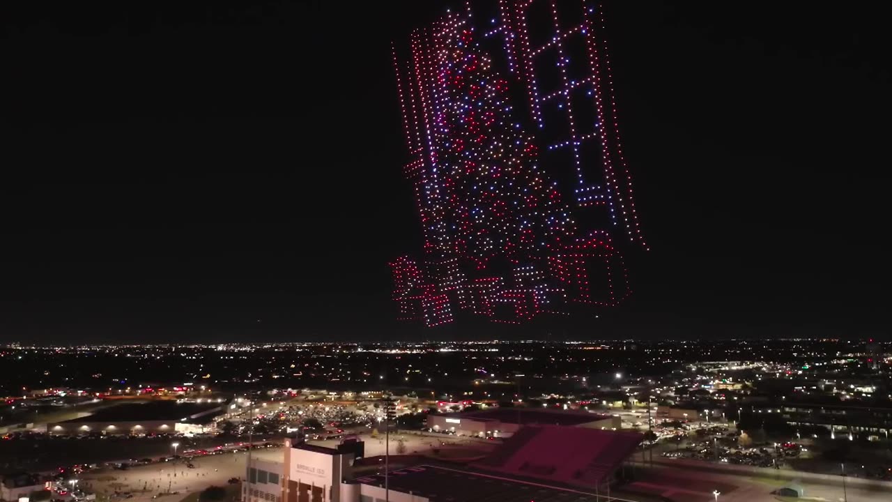 Experience the Magic of The drone show on christmas π₯³πππ