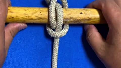 How to Tie the knotting skills in life, you can learn at a glance #62