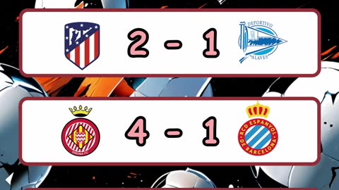 Resultado de los partidos de la liga española y premier league del día 23 de noviembre