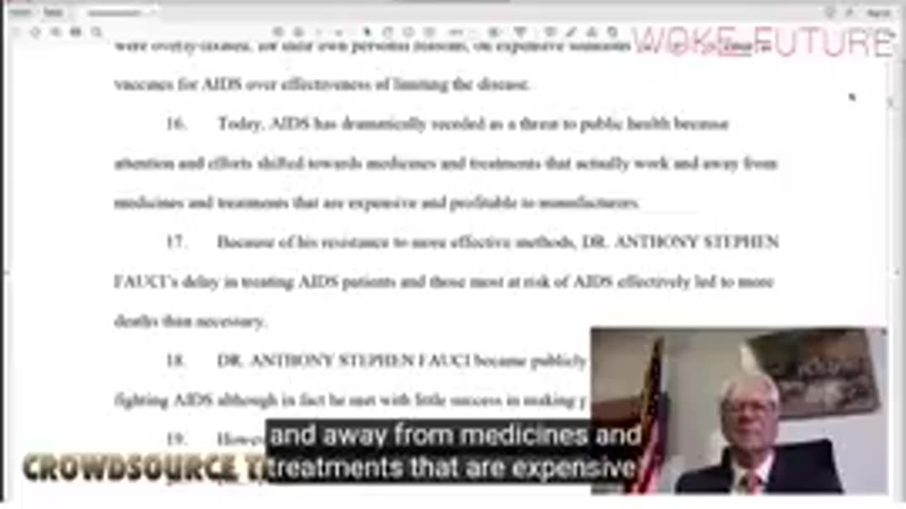 The indictment of that demonrat Antony Fauci! - CORONA HOAX - BIG PHARMA and GENOCIDE EXPOSED