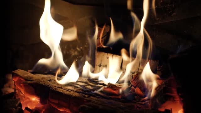 🔥 Relaxing Fireplace (10 HOURS) with Burning Logs and Crackling Fire Sounds for Stress Relief 4K UHD