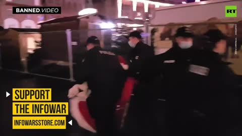 VIDEO: NWO German Jack Boot Thugs Arrest Santa Claus For Not Submitting To The Mask