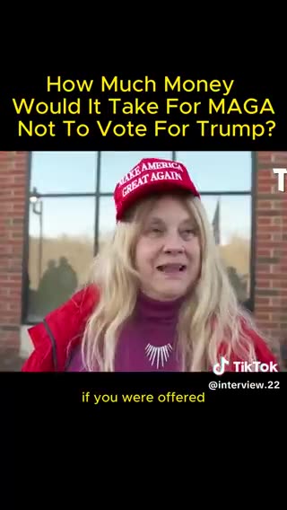 Trump Supporters Cannot be bought by money
