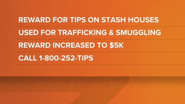 Reward for reporting stash houses increasing