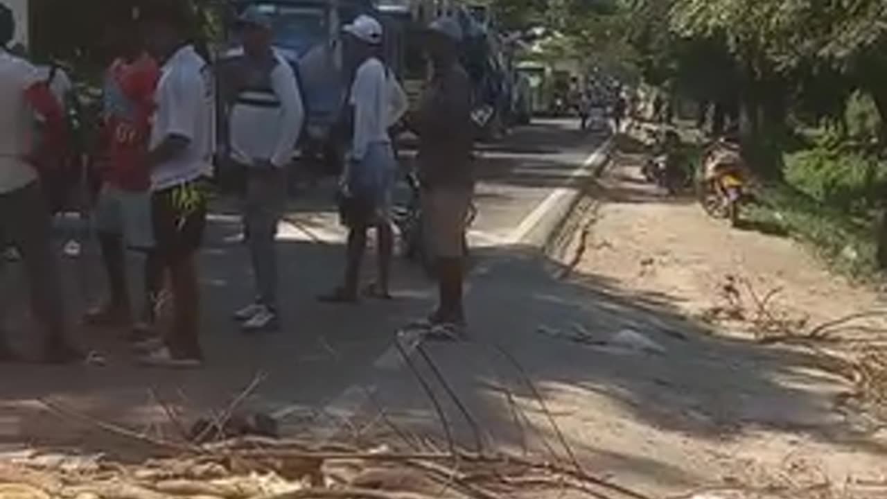 Protesta en Sincerín: rutas de transporte intermunicipal se unen al paro