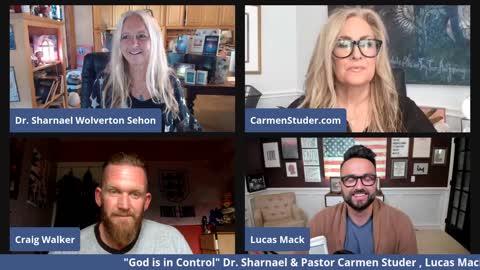 “God is in control “ Lucas Mack , Craig Walker , Carmen Studer, Dr. Sharnael SUBSCRIBE NOW!