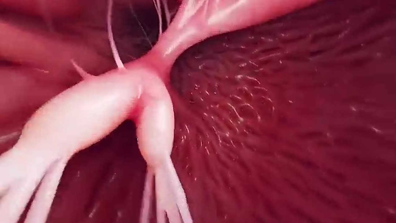 🖥3D animation of a tricuspid valve