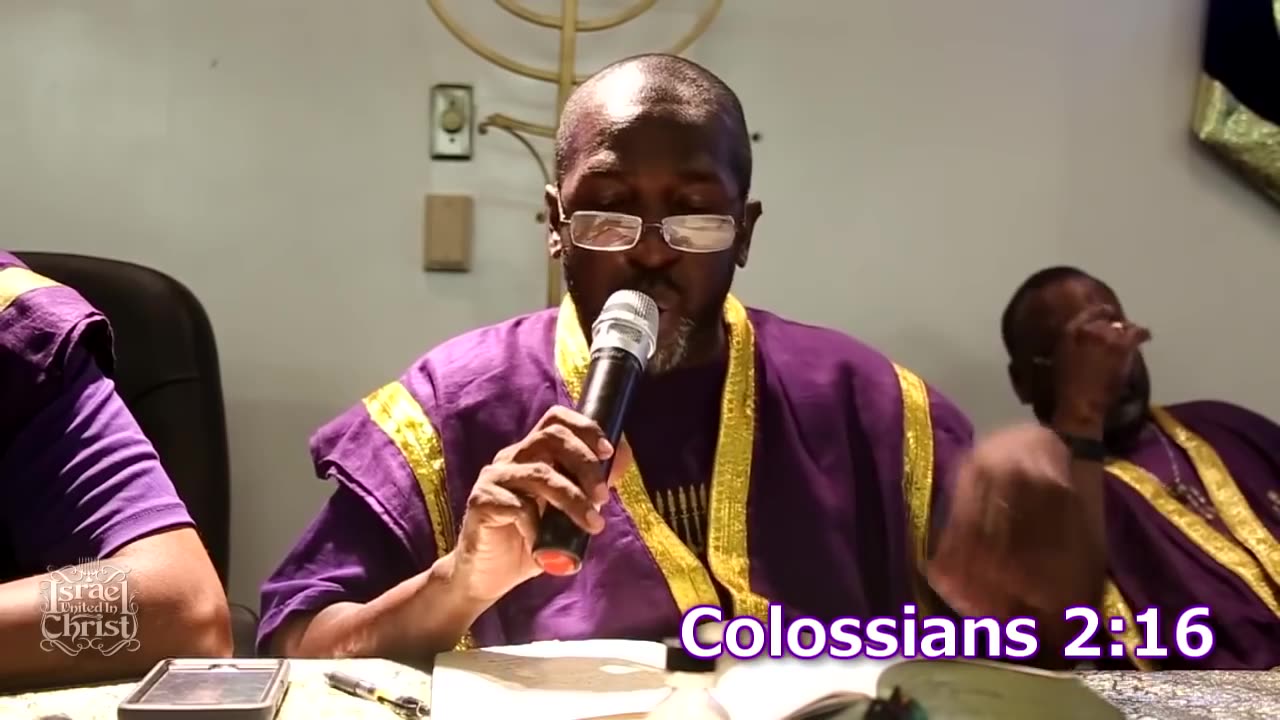 The Israelites Explaining Colossians 2:16