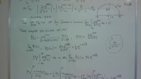 Application of residues 2