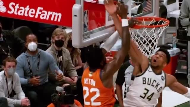 Greek Freak performance in game