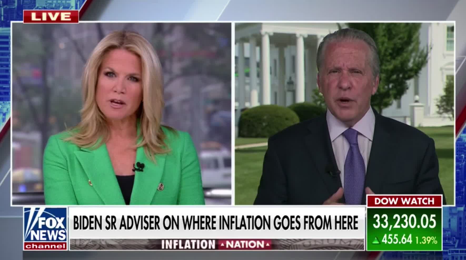 Biden Sr. Adviser Gene Sperling is asked if he thinks the rate of inflation is peaked