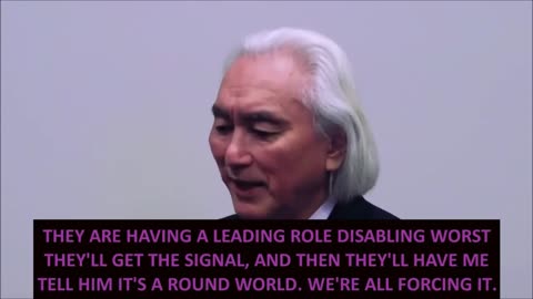 REVERSE SPEECH - MICHIO KAKU SAYS ERIC DUBAY HAS NO SHOES ON