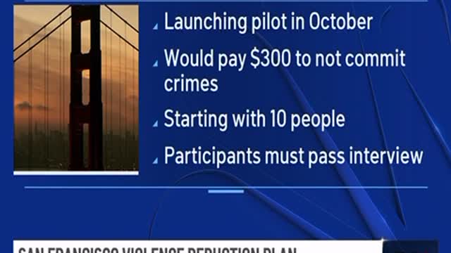 FUNNY BUT SAD 💵San Francisco to Launch Pilot Program Paying People Not to Commit Gun Crimes💵