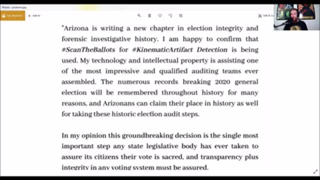 BREAKING- Forensic Team Will -SCAN THE BALLOTS- In Maricopa AZ.m