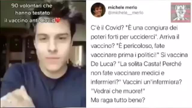 Alcuni risultati di questo "vaccino"