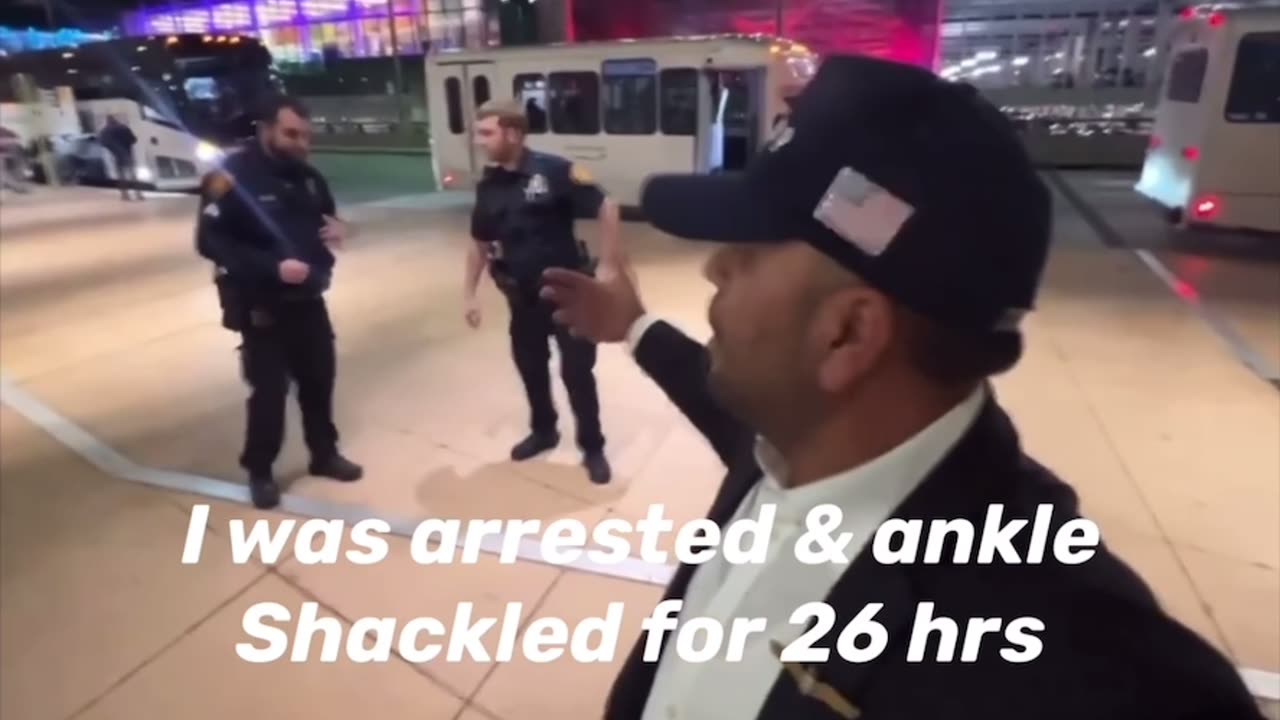 30 seconds before my arrest at the San Antonio, Tx for filming illegal aliens entering the terminal