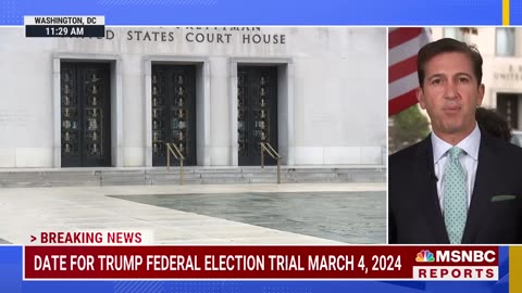 Trump federal election interference trial set for March 4