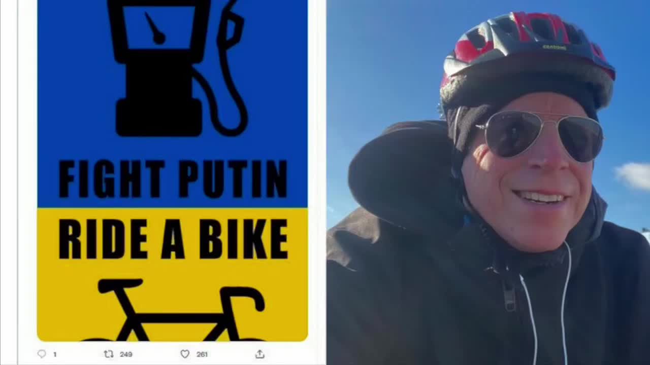 Per Bolunds krigsstrategi mot Putin!🚲