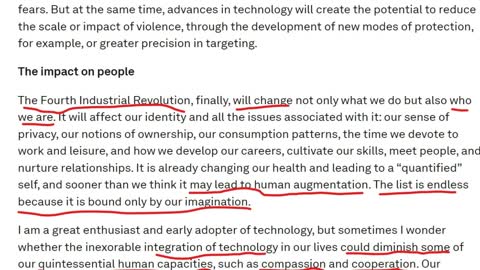 WHAT WEF IS REALLY UP TO? Be prepared to say NO! After the jab, what's next? Say NO TO THEM REMOVING YOUR SOUL AND FREE WILL! WEF'S TOTAL CONTROL! DO NOT LET THEM MAKE YOU INTO A HUMAN-ROBOT!