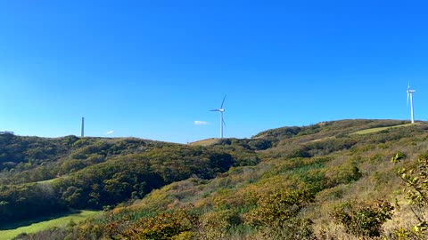 Time lapse, wind turbine 2
