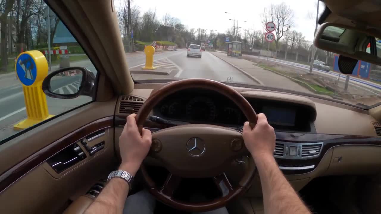 Mercedes-Benz S-Class 2008 | POV Test Drive #500 Joe Black