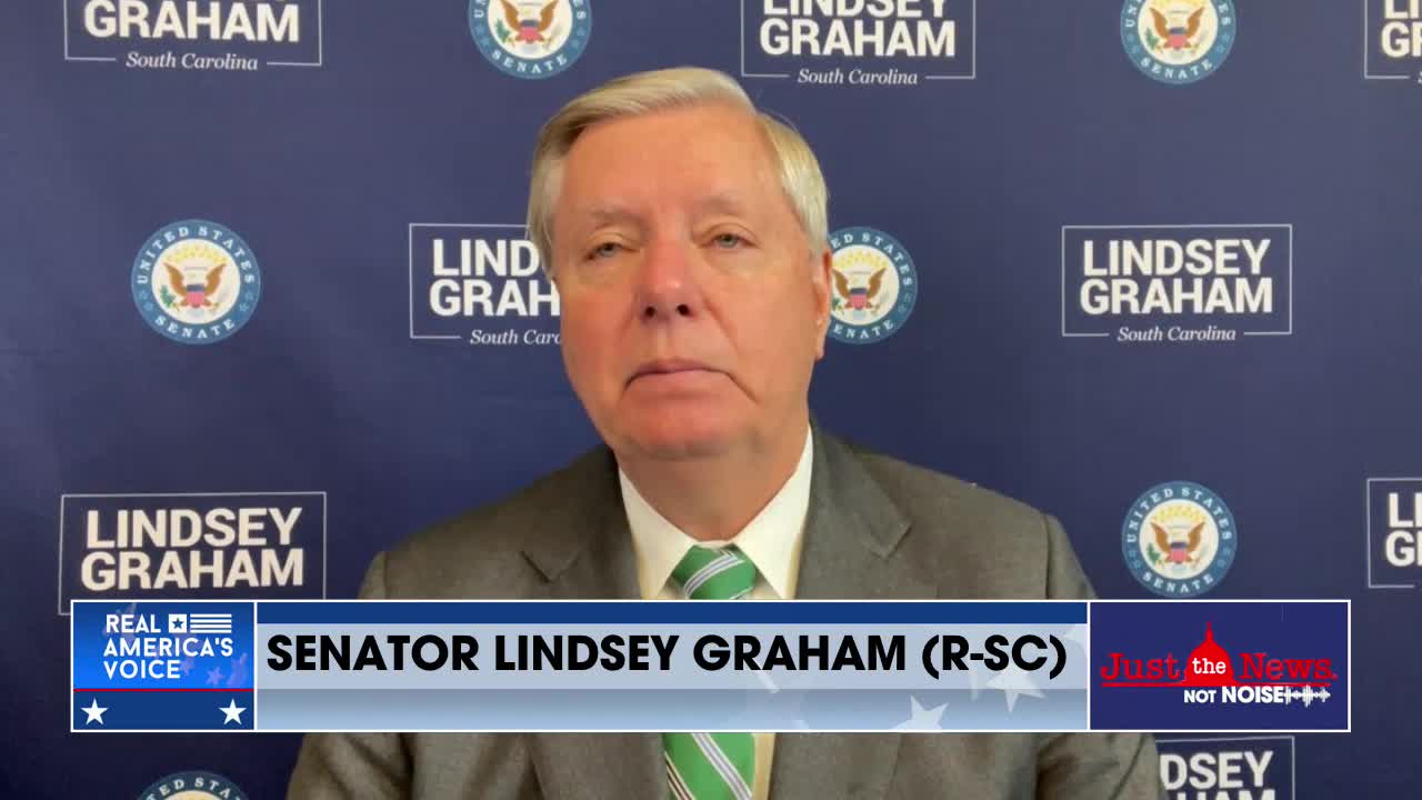 Senator Lindsey Graham joins John and Amanda on Just the News, Not Noise