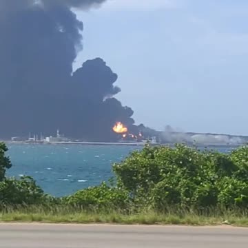 Another tank exploded at Cubas oil facility in Matanzas.