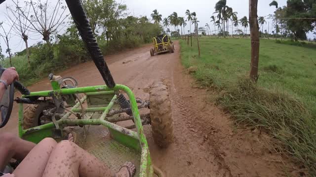 Muddy Off Road Adventure Buggies in the Dominican Republic Pre Covid!