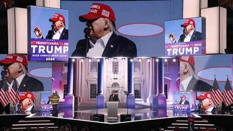 Trump Describes Attempted Assassination At RNC