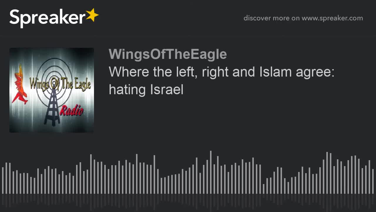 Where the left, right and Islam agree: hating Israel