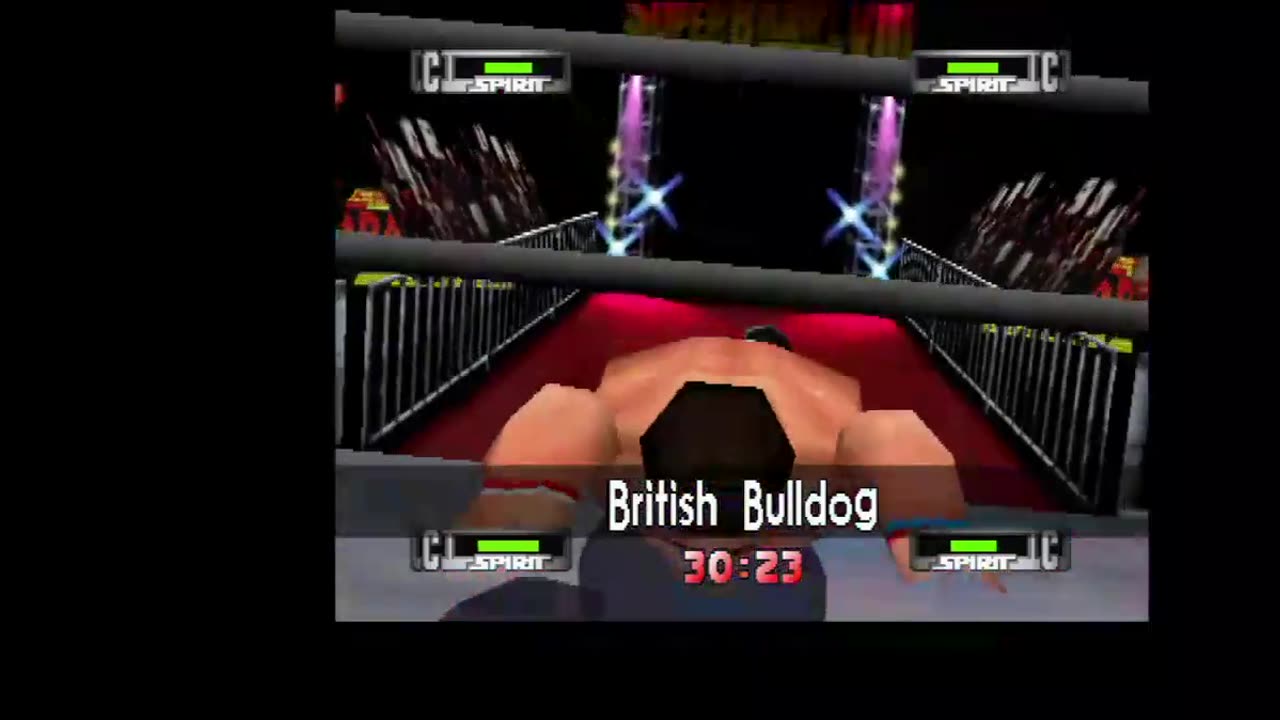 WCW Nitro - British Bulldog - Ring Run