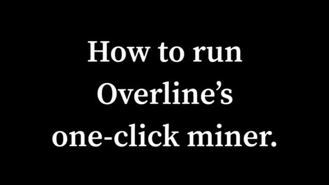 Overline One Click Miner