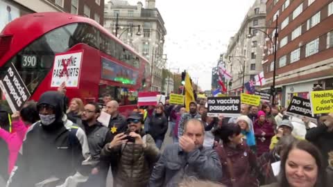 160 Nation coalition protests vaccine fascism
