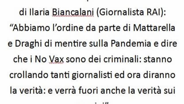 La confessione shock della giornalista RAI Ilaria Biancalani