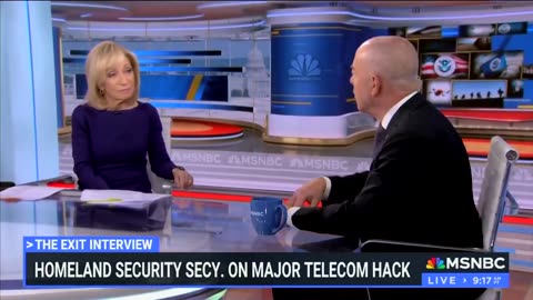 MAYORKAS: "China has, in fact, hacked into our telecommunications providers."