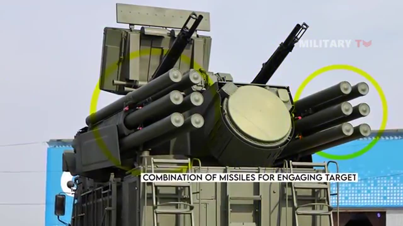 The Pantsir-S1 Air Defence Vehicle