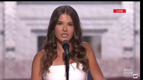 Trump's Granddaughter Kai Madison Trump Speaks At Republican National Convention