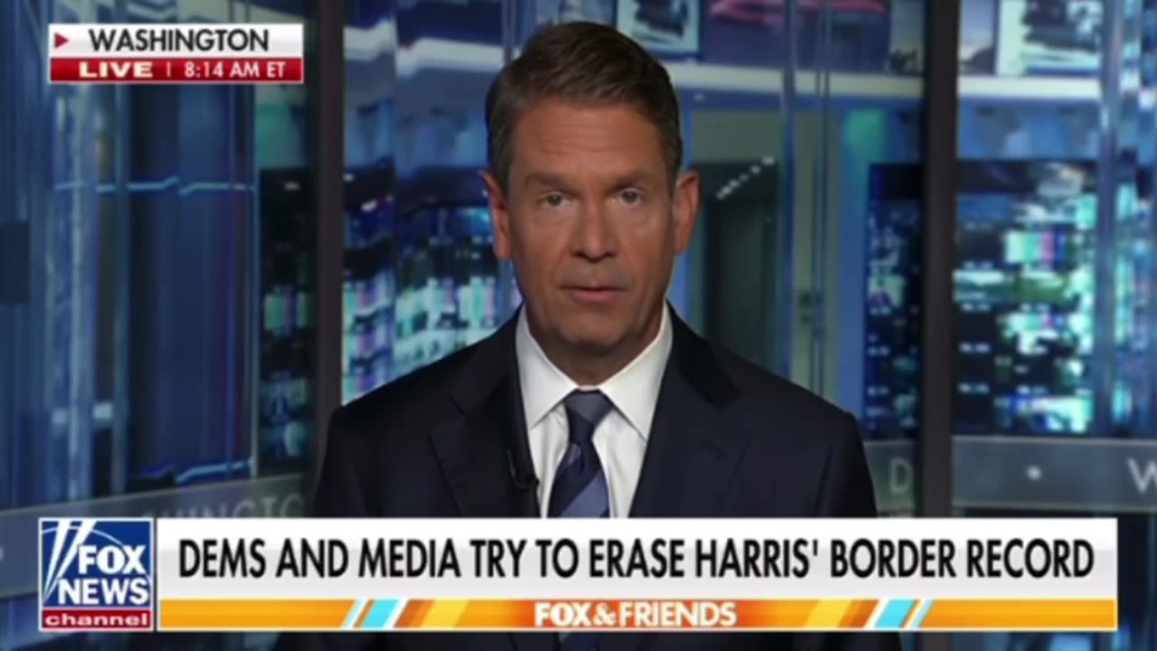 Dems & Media try to erage Harris's border record