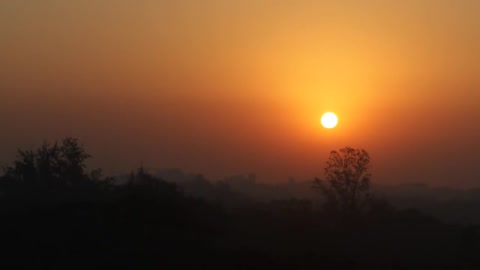 Sunrise at Mumbai