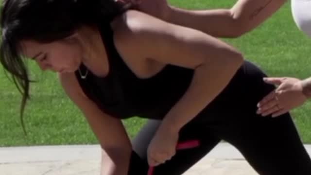 7 days yoga fitness exercise challenge for up lifting hip
