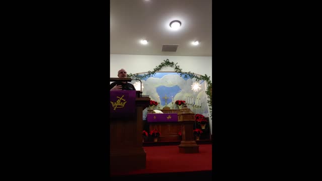 Worship At East Union Lutheran Church 12/4/2021