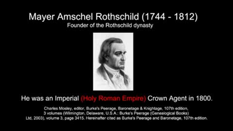 Rothschilds Jesuits controlled Knights bankers of the Papacy