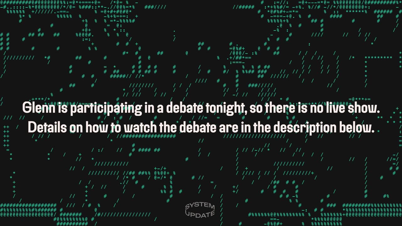 Soho Forum Debate Tonight, Livestream Details In Description