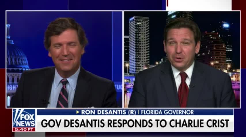 Gov. Ron DeSantis responds to Charlie Crist's "I don't want your vote" comment!!