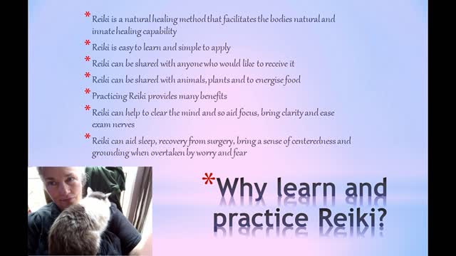 Why learn and practice Reiki?