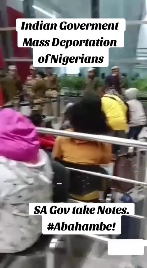INDIA MASS DEPORTATION OF NIGERIANS