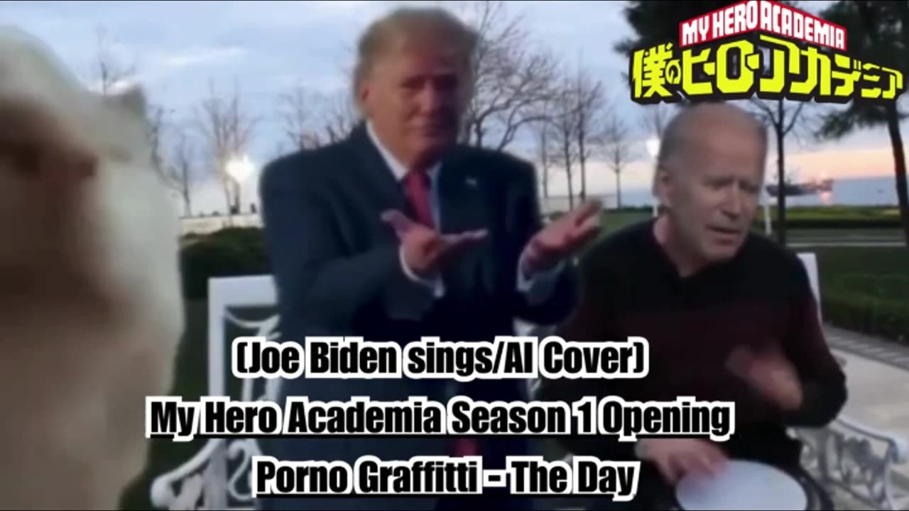 [Joe Biden sings/AI Cover] My Hero Academia Season 1 Opening Porno Graffitti - The Day